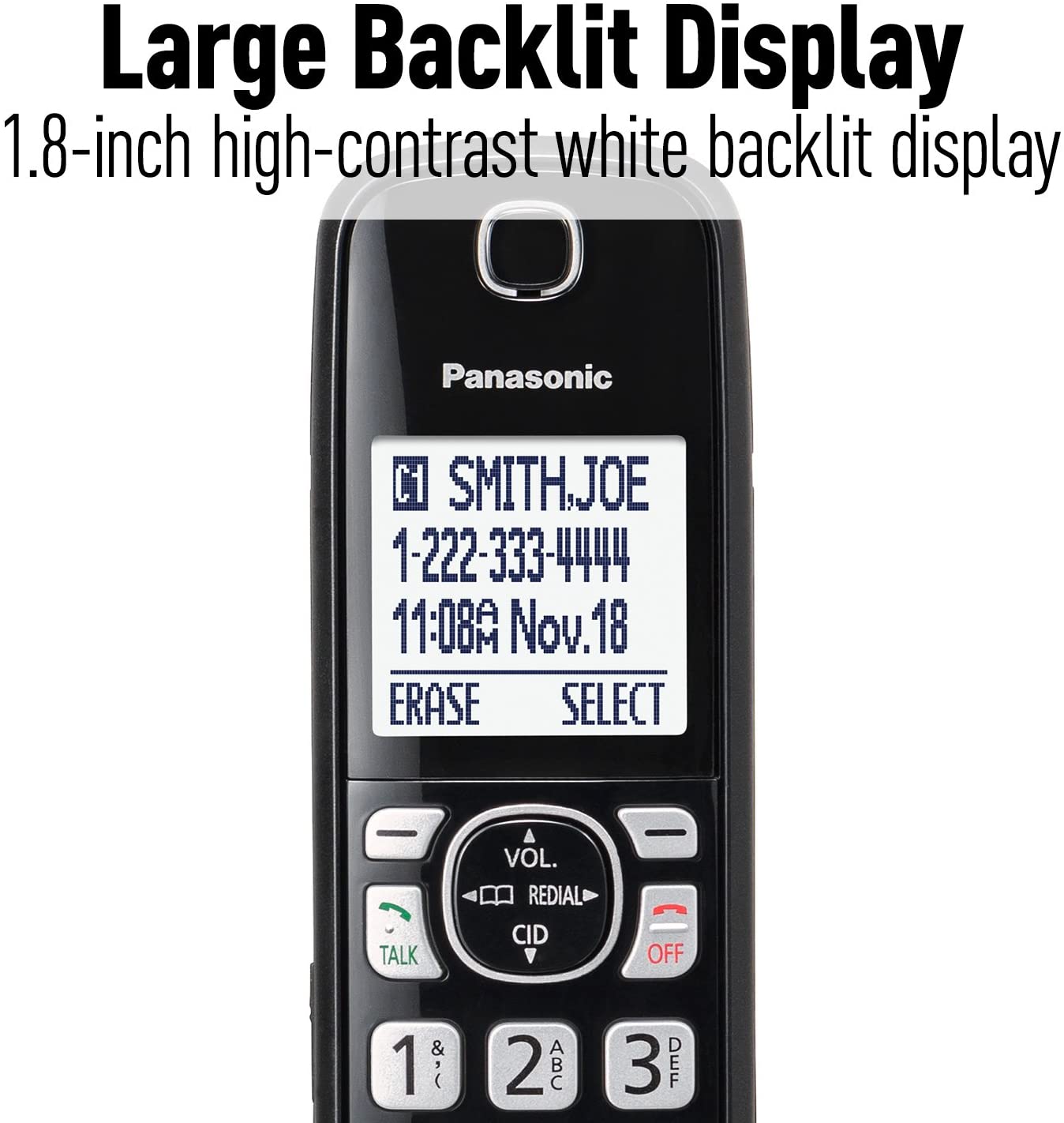 Panasonic Link2Cell Bluetooth Cordless Phone System with Voice Assistant, Call Blocking and Answering Machine. DECT 6.0 Expandable Cordless System - 5 Handsets - KX-TGF575S (Silver) Panasonic Link2Cell Bluetooth Cordless Phone System with Voice Assistant, Call Blocking and Answering Machine. DECT 6.0 Expandable Cordless System - 5 Handsets - KX-TGF575S (Silver)